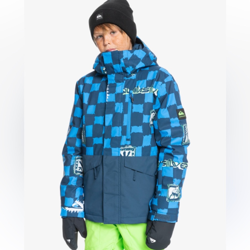 Mission Printed Block Jacket - Boys 14 large